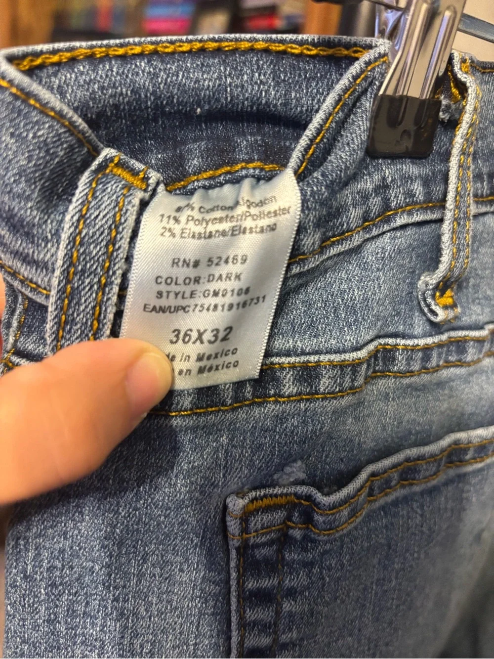 George Jeans in Faded Blue Wash